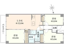 【東京都/江東区南砂】パークハイム東陽町 間取り図