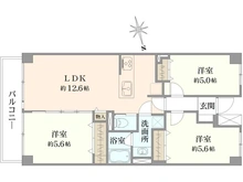 【東京都/江東区南砂】パークハイム東陽町 間取り図