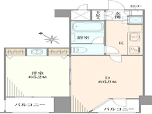 【東京都/港区赤坂】赤坂ロイヤルマンション 間取り図
