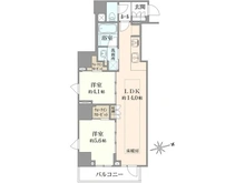 【東京都/新宿区信濃町】サンウッドフラッツ新宿四谷三丁目 間取り図