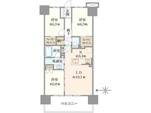 【東京都/江東区扇橋】メイツ深川住吉 間取り図