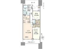 【東京都/江東区新砂】グランエスタ 間取り図