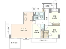 【東京都/江東区東砂】ツインシティ東砂アネックス 間取り図