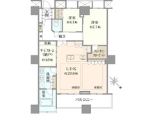 【東京都/中央区勝どき】THE TOKYO TOWERS  SEA TOWER 間取り図
