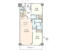 【東京都/渋谷区初台】ライオンズマンション初台 間取り図