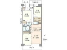【東京都/江東区大島】コスモ西大島ロイヤルフォルム 間取り図