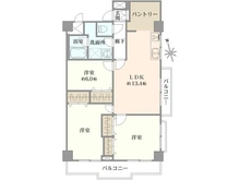 【東京都/江東区南砂】ウェルフェアグリーン南砂 間取り図