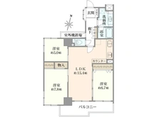 【埼玉県/川口市飯塚】ジェム川口プライムアベニュー 間取り図