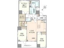 【東京都/中央区築地】ウィルローズ築地 間取り図