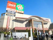 【東京都/足立区江北】パレステージ江北 ライフ江北駅前店（現地より約950m）