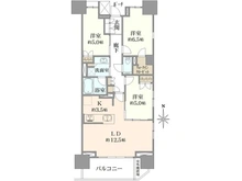 【東京都/江東区木場】プラウド木場 間取り図