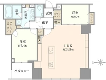 【東京都/江東区豊洲】シティタワーズ豊洲ザ・ツイン ノースタワー 間取り図