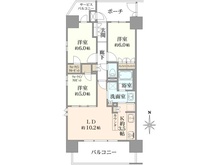 【東京都/江東区千石】プレシス木場公園シーズンプレイス 間取り図