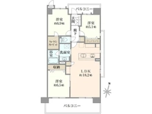 【東京都/江東区潮見】ルネ・グランマリーナ潮見 間取り図