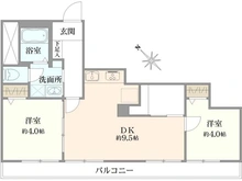 【東京都/港区南青山】メゾン松方 間取り図