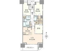 【東京都/江東区木場】プラウド木場 間取り図