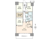 【東京都/江東区東砂】ルネ南砂町リバーフィール 間取り図