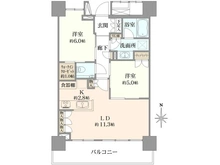 【東京都/江東区東雲】パークタワー東雲 間取り図