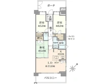 【東京都/江東区潮見】クレストスカイウイング 間取り図
