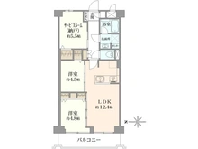 【東京都/江東区東砂】エンゼルハイム仙台堀公園 間取り図