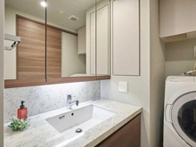 【東京都/豊島区東池袋】プラウドタワー東池袋ステーションアリーナ 洗面室