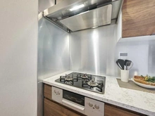 【東京都/豊島区東池袋】プラウドタワー東池袋ステーションアリーナ キッチン：三口コンロ