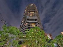 【東京都/豊島区東池袋】プラウドタワー東池袋ステーションアリーナ 外観：(夜)