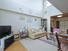 【東京都/板橋区前野町】ヴェル・クレール板橋前野町 リビング・ダイニング：【家具調度品は価格に含まれません】