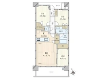 【東京都/板橋区加賀】プラウドシティ加賀学園通り 間取り図