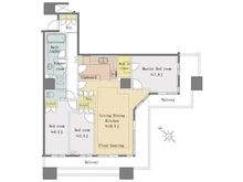 【東京都/豊島区東池袋】エアライズタワー 間取り図