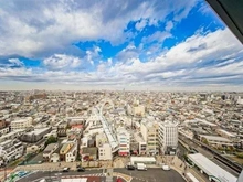 【東京都/北区上十条】ザ・タワー十条 眺望：北東側バルコニーから