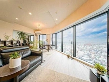 【東京都/北区上十条】ザ・タワー十条 LDK：ダイレクトウィンドウ