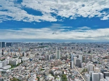 【東京都/品川区小山】パークシティ武蔵小山ザタワー 共用部・スカイテラスからの眺望