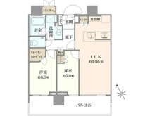 【東京都/品川区小山】パークシティ武蔵小山ザタワー 間取り図