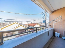 【東京都/豊島区千早】ヒルズ千早町 バルコニー