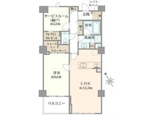 【東京都/豊島区駒込】パークハウス駒込桜郷 間取り図