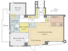 【東京都/豊島区目白】グランドメゾン目白レジデンス 間取り図