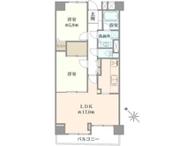 【東京都/板橋区加賀】シャルマンコーポ加賀公園 間取り図