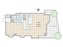 【東京都/渋谷区広尾】インペリアル常盤松 間取り図