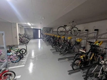 【神奈川県/川崎市中原区木月】プラウド元住吉ウエスト 駐輪場