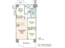 【東京都/板橋区志村】ヴィオスガーデン城山 間取り図