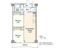 【東京都/板橋区大山東町】朝日大山マンション 間取り図