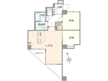 【東京都/豊島区千早】カーサ要町 間取り図