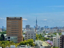 【東京都/板橋区加賀】プラウドシティ加賀学園通り 眺望：バルコニーから（ズームあり）