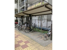【東京都/江戸川区西葛西】コスモ西葛西 駐輪場