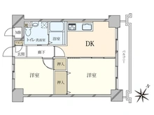【東京都/文京区音羽】中銀第二音羽マンシオン 間取り図