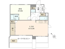 【東京都/港区赤坂】サージュ赤坂 間取り図