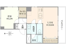 【東京都/板橋区桜川】桜川三浦マンション 間取り図