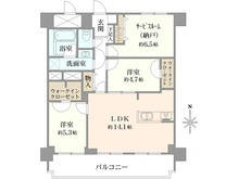 【東京都/新宿区新宿】パシフィック大久保 間取り図
