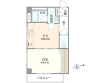 【東京都/練馬区豊玉上】パレス桜台 間取り図